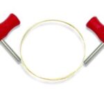 SAFETY WIRE CUTOUT HANDLES(PIANO) 2/PACK