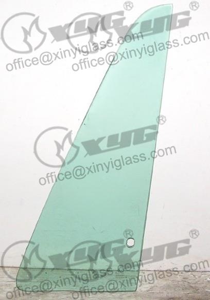 LH FRONT VENT GLASS GREEN 1H