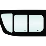 LHF LWB BONDED SLIDING GLASS GREY