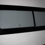 LHR BONDED SLIDE ASSY GLASS FRAME GREY