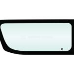 LHF SLWB BONDED FIXED GLASS GREEN